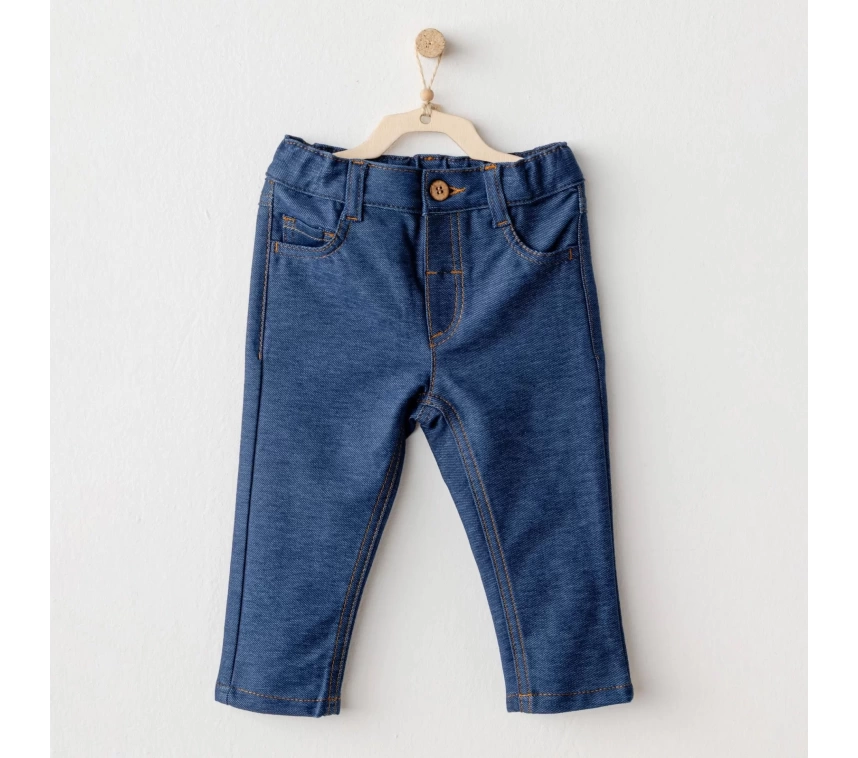 Andywawa Ac25937 Casual Bebek Pantolon İndigo