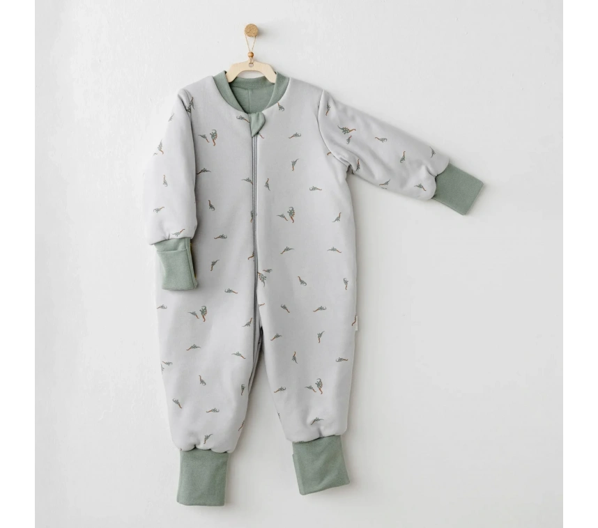 Andywawa Ac26010 Mummy S Snuggle Saurus Uyku Tulumu 2,5 Tog Green