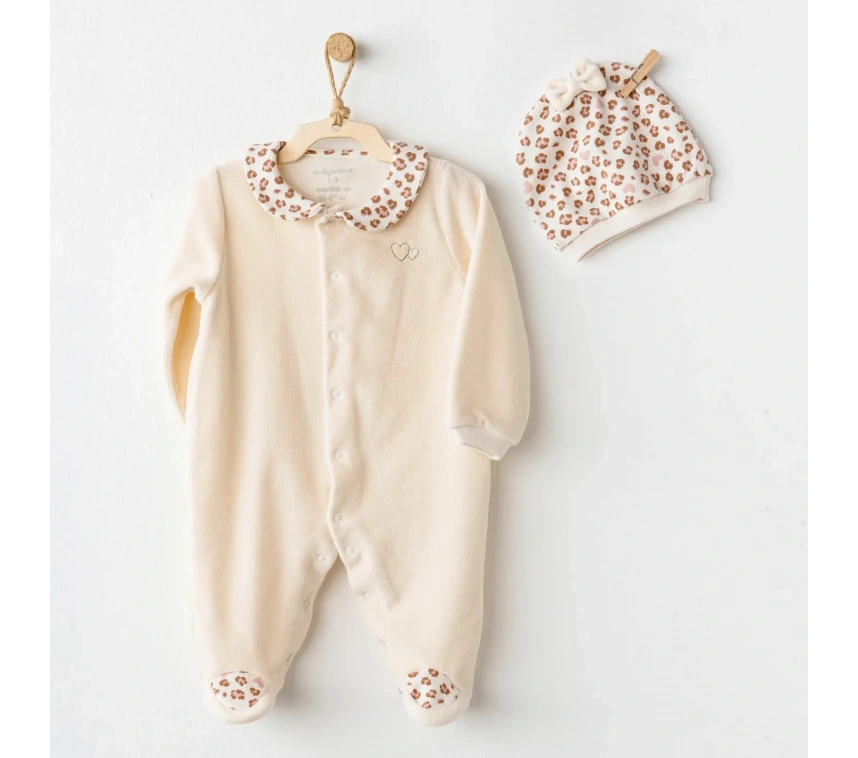 Andywawa Ac26238 Little Leopard Tulum Ekru
