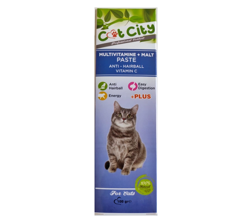 Anti Multivitamin Kedi Malt Macunu 100 gr