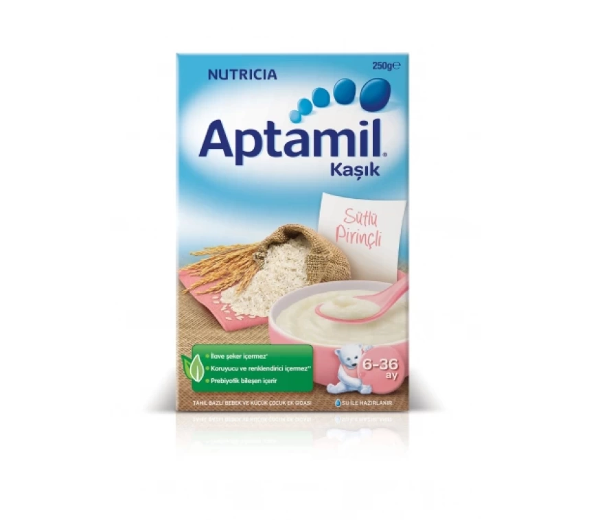 Aptamil Sütlü Pirinçli Kaşık Maması 250 Gr