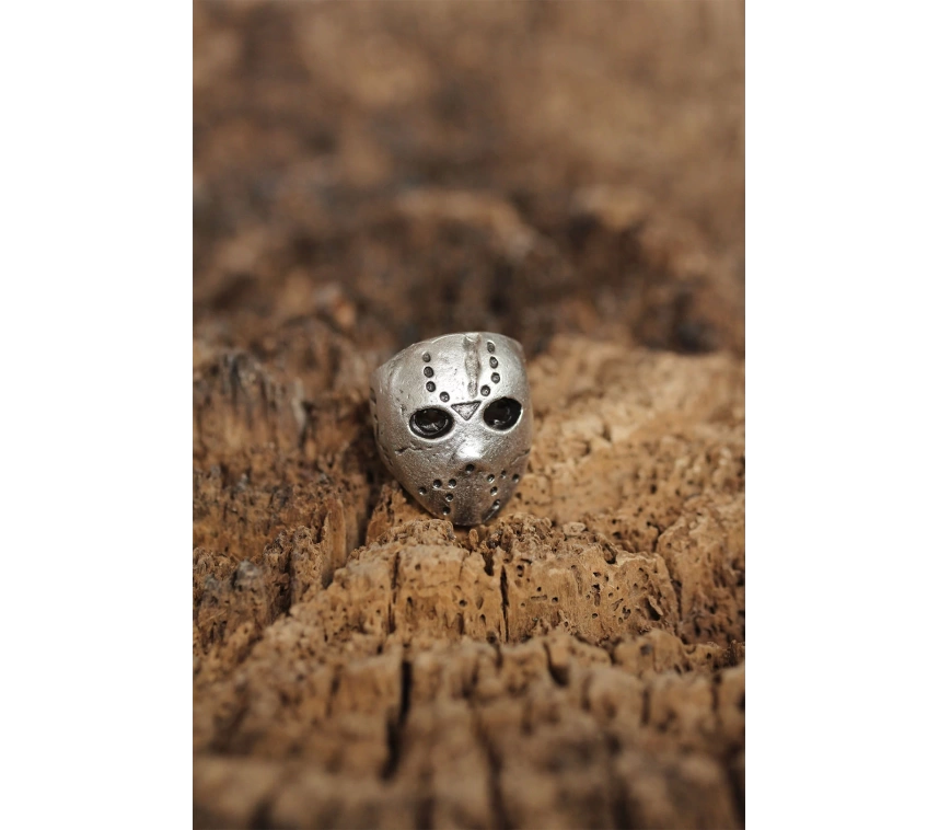Ayarlanabilir Jason Voorhees Maske Erkek Yüzük
