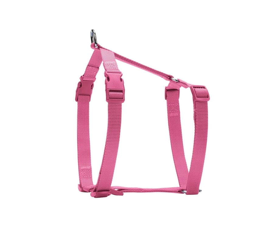 Ayarlanabilir Özellikli El Yapımı Köpek Göğüs Tasması 2 x 55-70 cm Mor