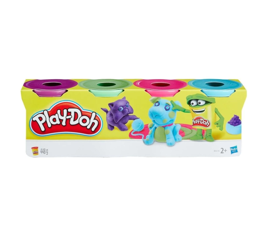 B5517  Play-Doh 4lü Hamur / +2 yaş