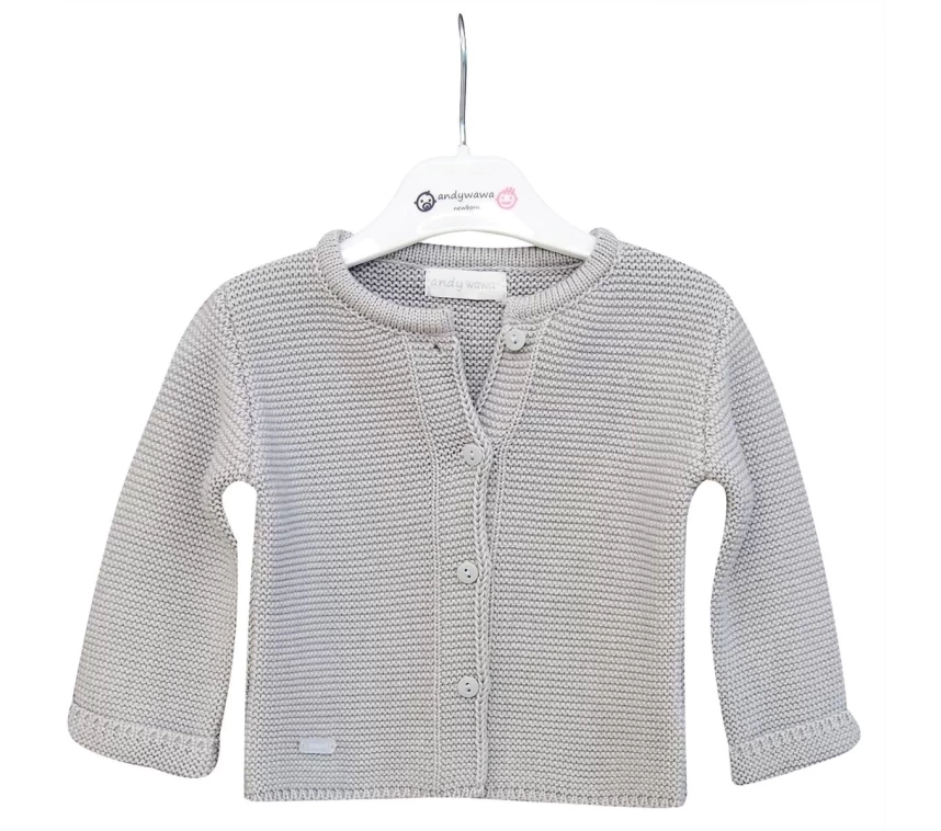 Basic Bebe Ceket Grey Melange