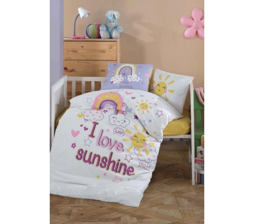 Bebek Nevresim Takımı Sun Love