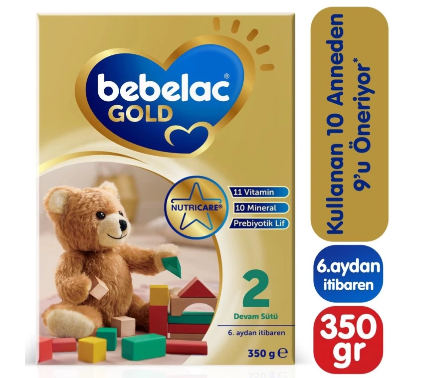 Bebelac Gold Bebek Devam Sütü No2 350 Gr