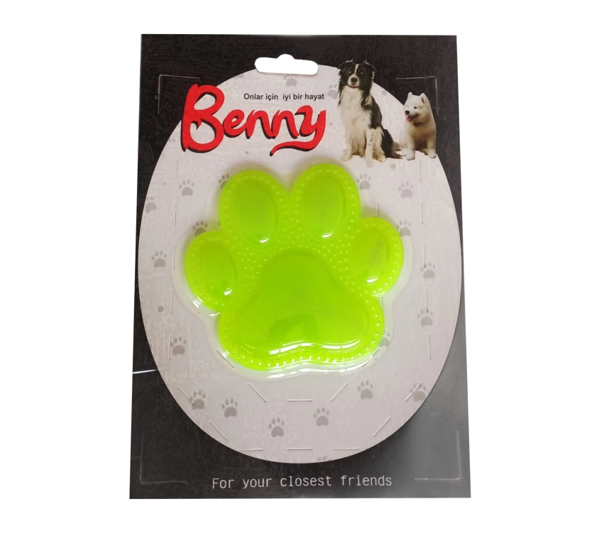 Benny Köpek Oyuncağı Pati 9,5 x 9 cm Sarı