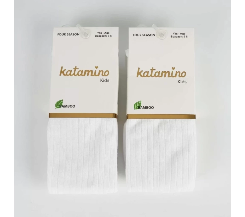 Beyza Kız Bambu Külotlu 1-5 Yaş  Beyaz