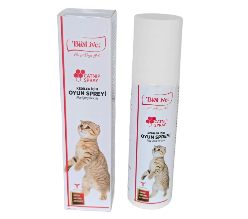 Biolive Kediler İçin Oyun Spreyi 150ml