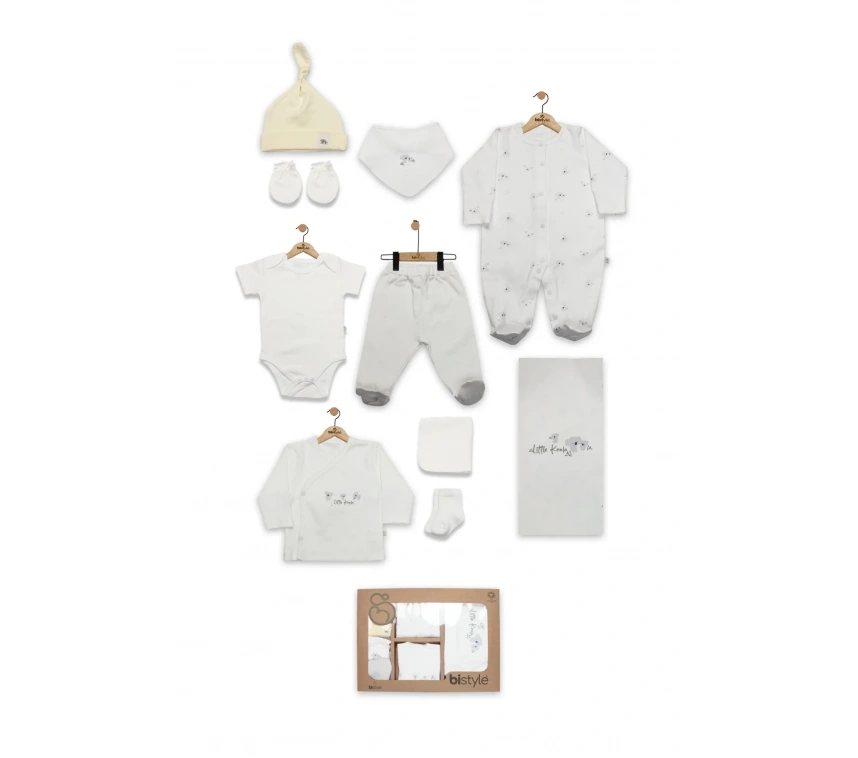 Bistyle 10lu Hastane Çıkışı Lıttle Koala 11108 Gri Sarı