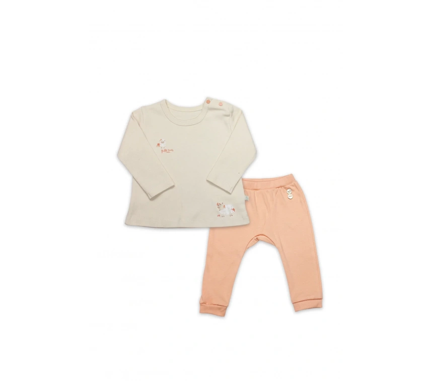 Bistyle 2li Takım Fluffy And Lovely 14106 Bej