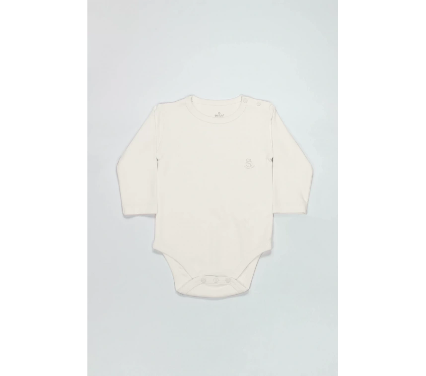 Bistyle Natural Basic Style Uzun Kol Body 17104 Ekru