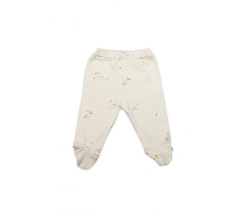 Bistyle Patikli Alt Fluffy And Lovely 16111 Bej