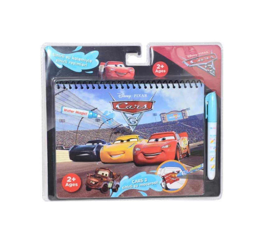 BK004 Gepettoys, Cars Sihirli Boyama Kitabı