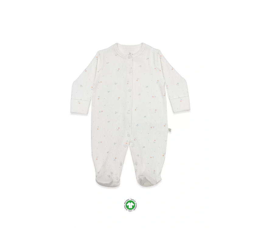 Bloom White Tulum 15113 Ekru Gül Kurusu