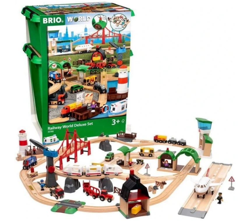 Brio DelüNessiWorld Tren Yolu Seti