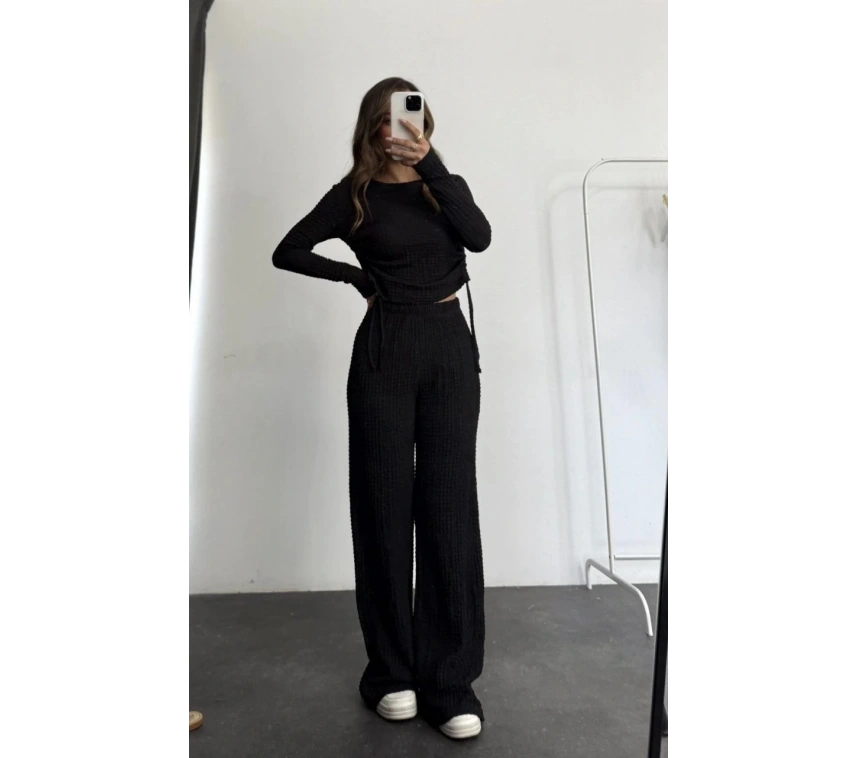 Bubble alt üst takım siyah pt510446