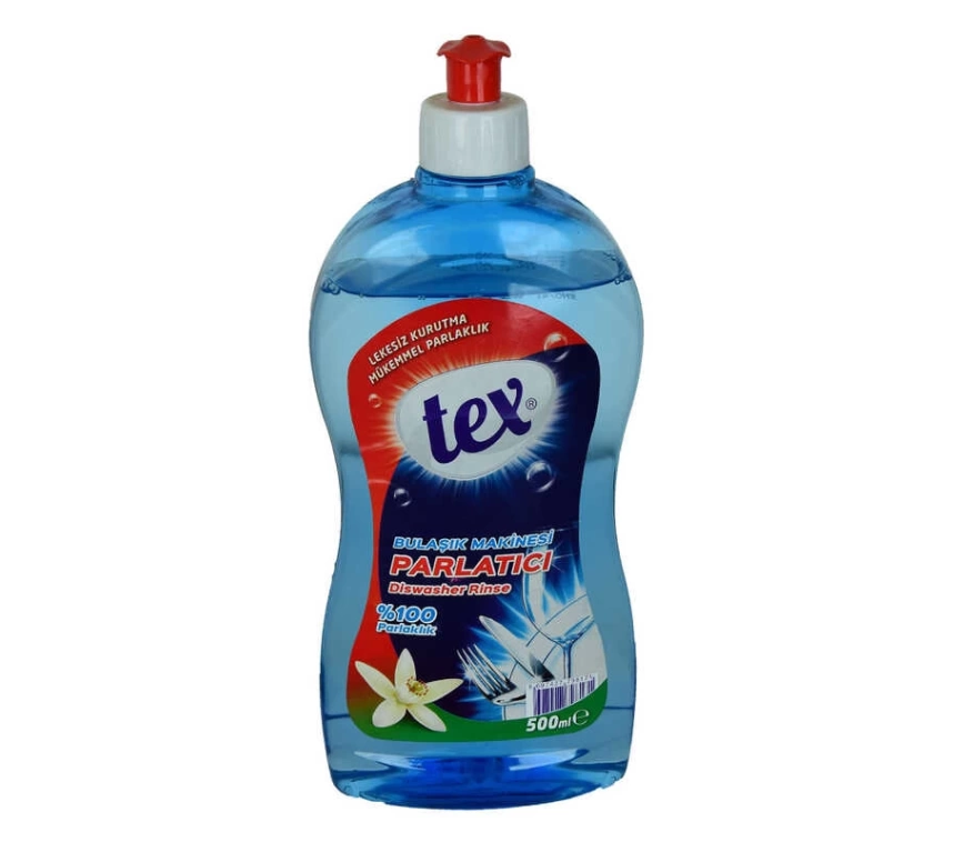 Bulaşık Makinesi Parlatıcı Lekesiz Kurutma Yüzde 100 Mükemmel Parlaklık 500 ML