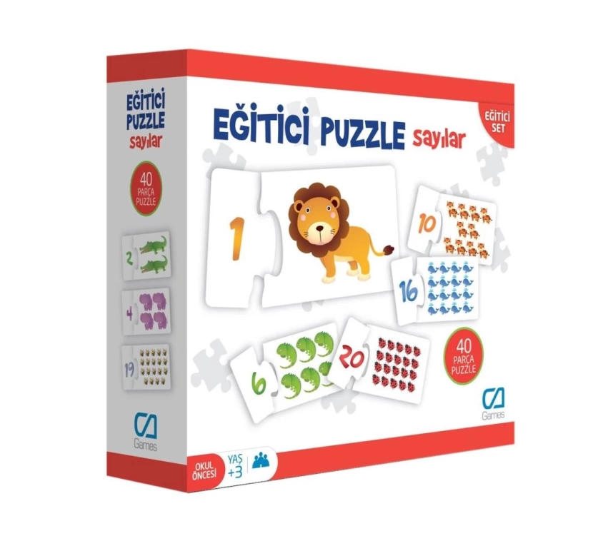 CA.5031 CA Games, Eğitici Puzzle Sayılar