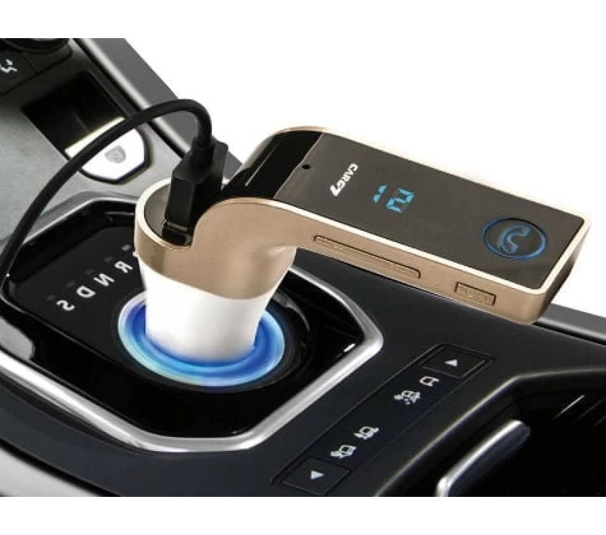 Carg7 Bluetooth Araç FM Transmitter Usb Girişli
