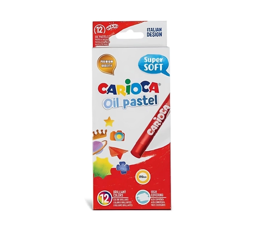 Carioca Yağlı Pastel Boya 12li 43277