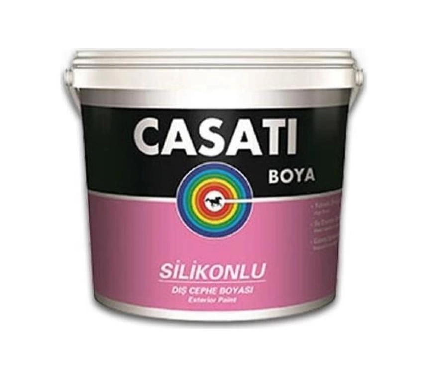 Casati Silikonlu Dış Cephe Boyası 15 Litre Beyaz