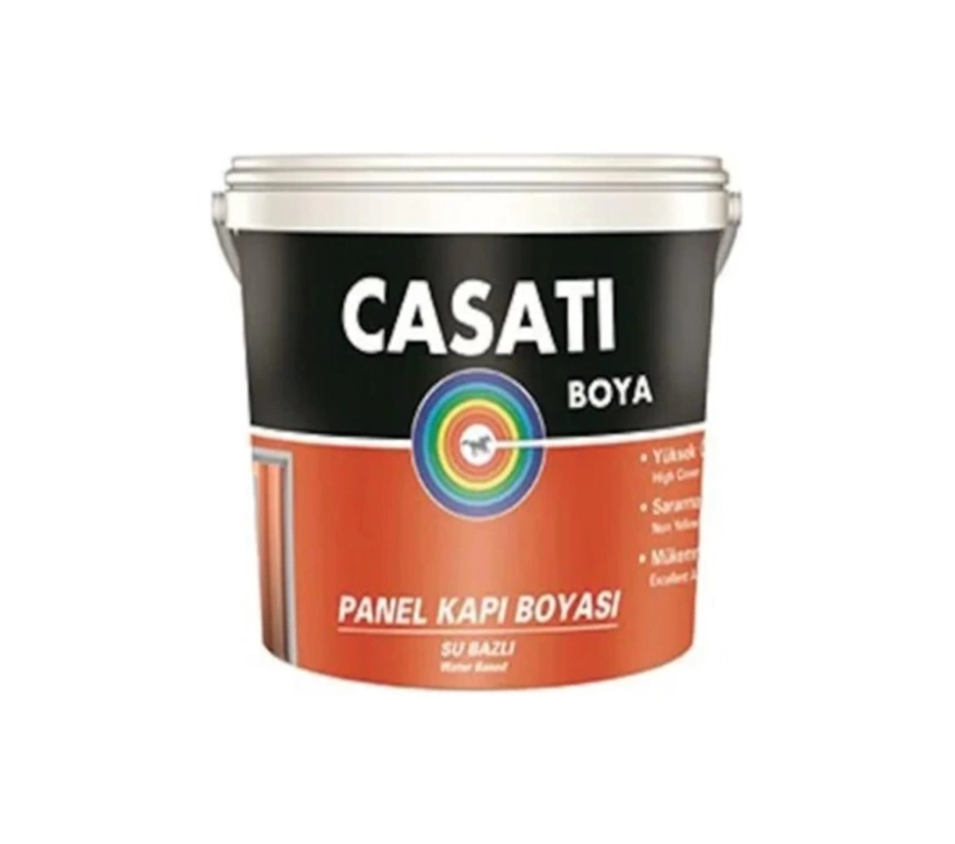 Casati Su Bazlı Panel Kapı Boyası Beyaz 2,5 Litre