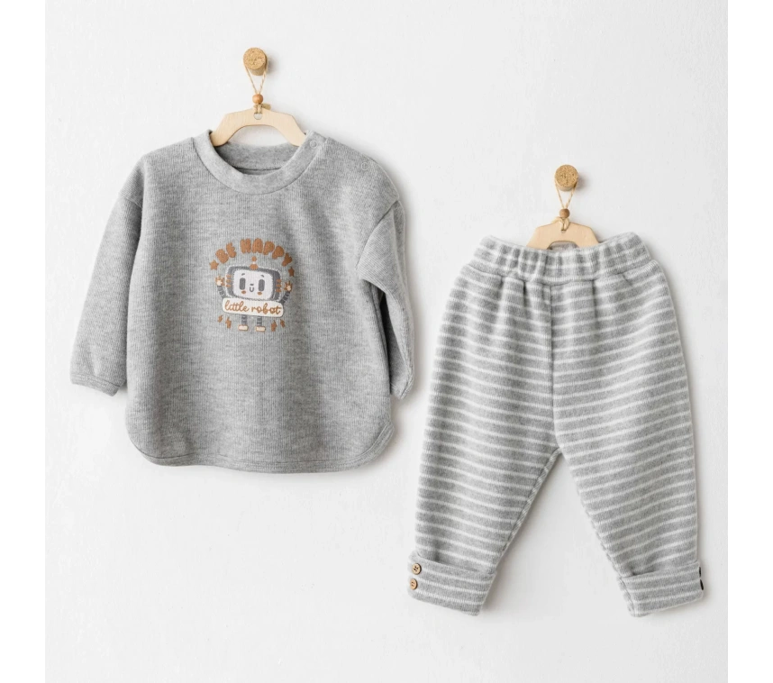 Casual 2li Takım Grey