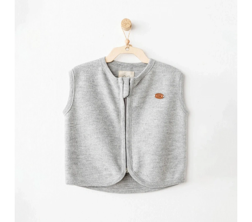 Casual Yelek Grey