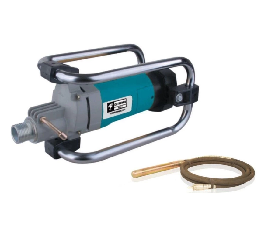 CatPower 701 Betoncu Vibratörü 4 Metre 38 mm Hortumlu