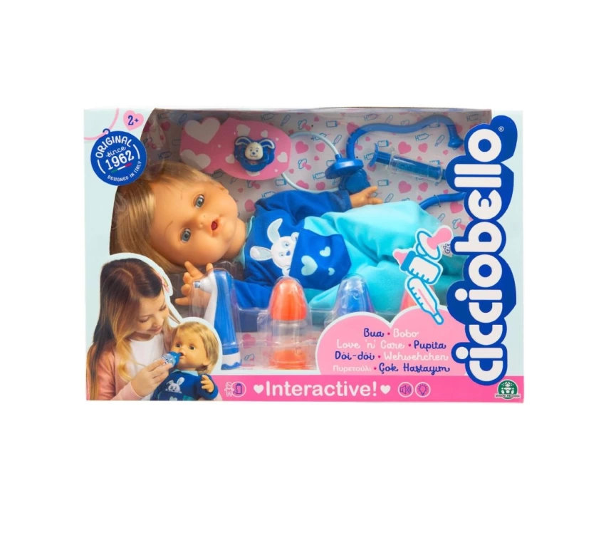 Nessiworld CCB69000 Cicciobello Çok Hastayım YENİ +3 yaş