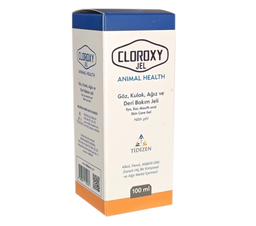 Cloroxy Jel Kedi Köpek Göz, Kulak, Ağız Ve Deri Bakım Jeli 100 ml