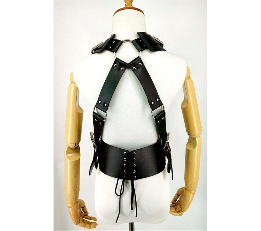 Deri Harness, Şık Deri Kadın Kemer - Brf1419