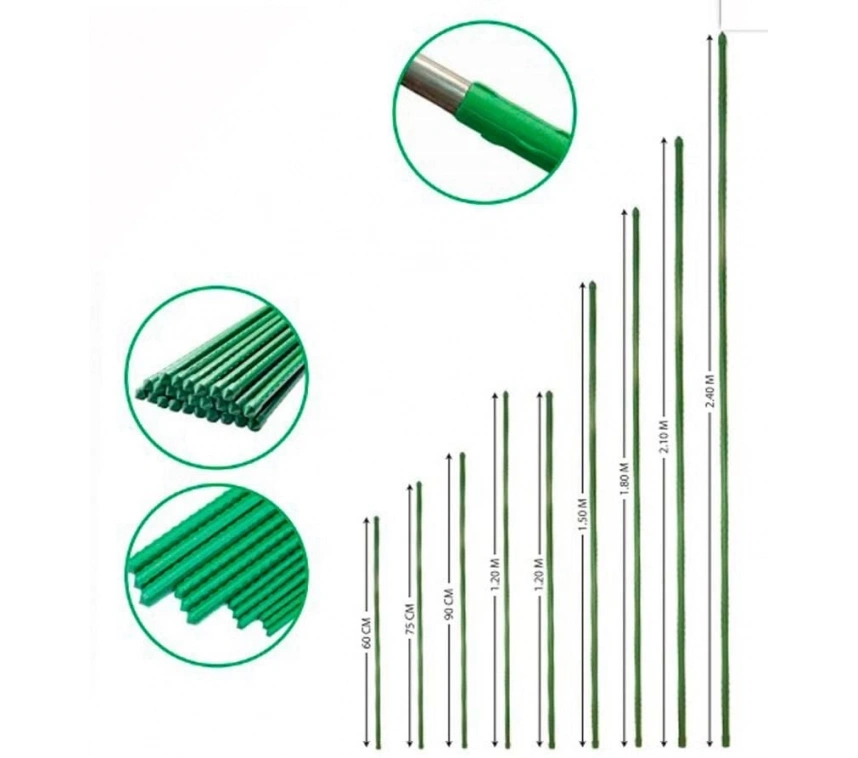 Destek Çuğuğu 8 mm 120 cm 4 Adet