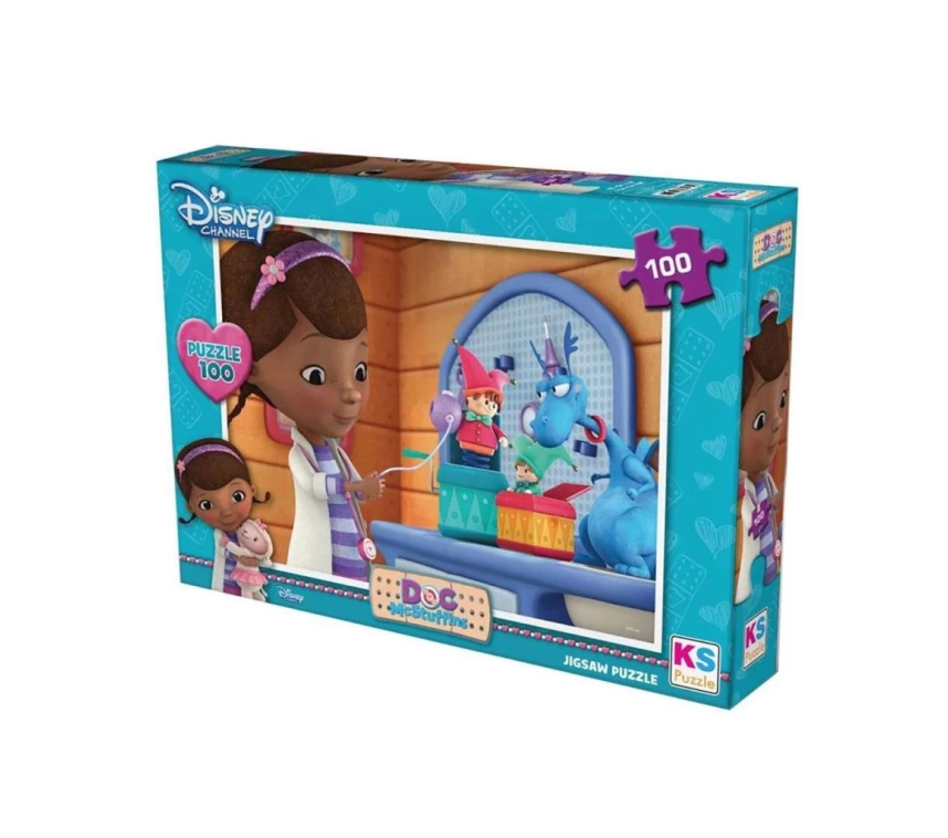 DOC714 Doc McStuffins 100 Parça Puzzle -KS Puzzle