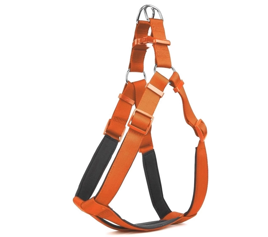 Dokuma Köpek Göğüs Tasması Medium Turuncu 45*55 cm