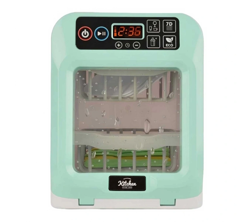 Dokunmatik Ekranlı ve Sesli Oyuncak Bulaşık Makinesi