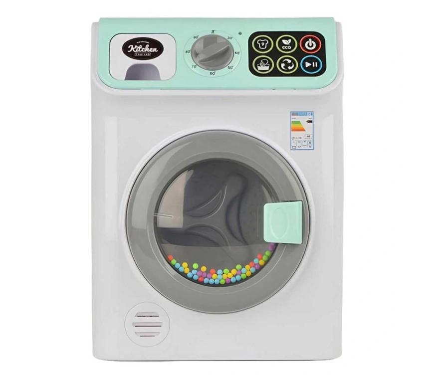 Dokunmatik Ekranlı ve Sesli Oyuncak Çamaşır Makinesi
