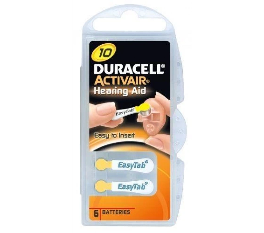 Duracell No:10 İşitme Cihazı Pili