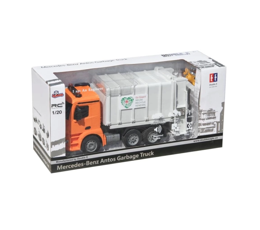 Nessiworld E560-003  Kumandalı Şarjlı Çöp Kamyonu 1:20  -Vardem