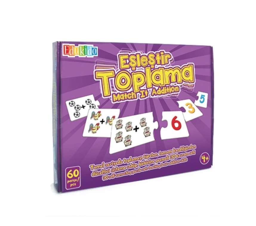 EDU-1007 Eşleştir Toplama 60 Parça -Chiva