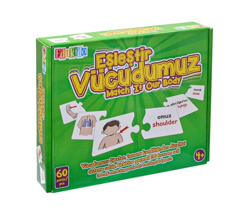 EDU-1008 Eşleştir Vücudumuz -Chiva