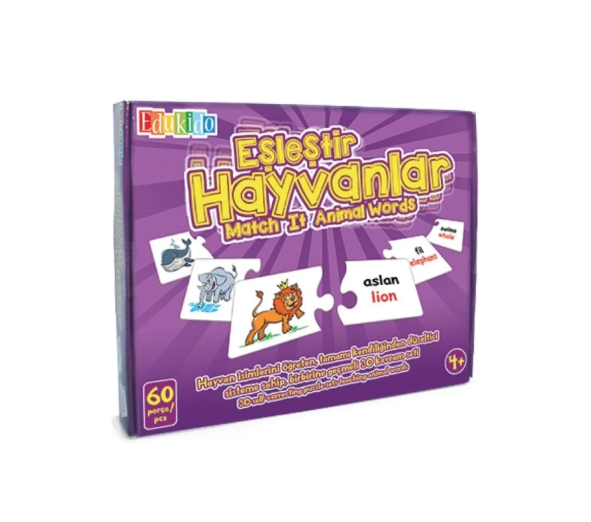 EDU-1009 Eşleştir Hayvanlar -Chiva