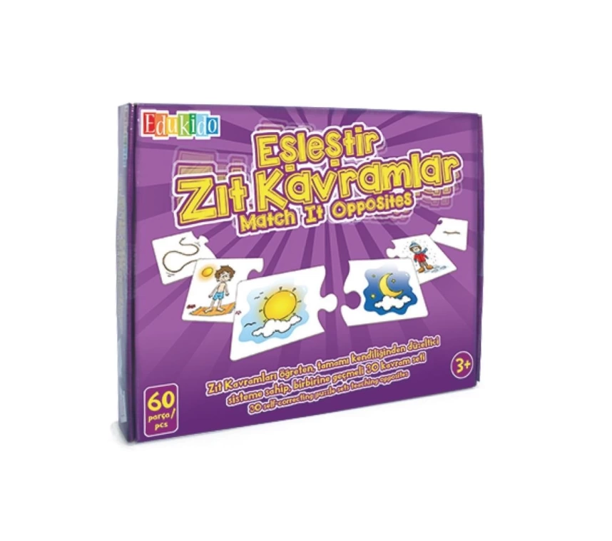 EDU-1012 Eşleştir Zıt Kavramlar -Chiva