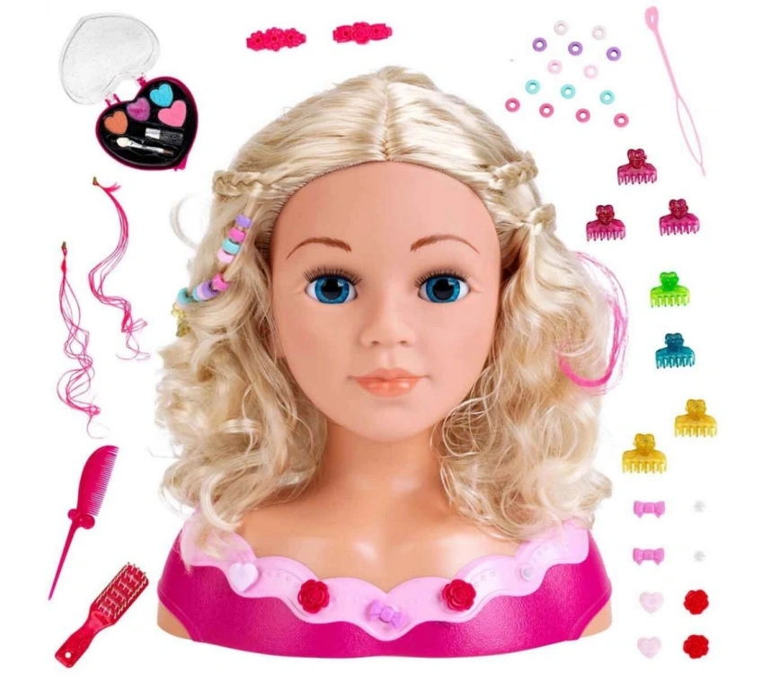Emma Makyaj ve Saç Tasarım Büstü Oyun Seti