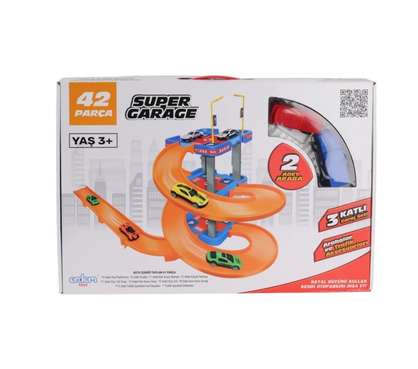 ER-201 SÜPER GARAGE OTOPARK SET