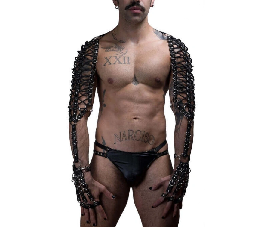 Erkek Kol Ve Omuz Lastik Harness - Brfm182