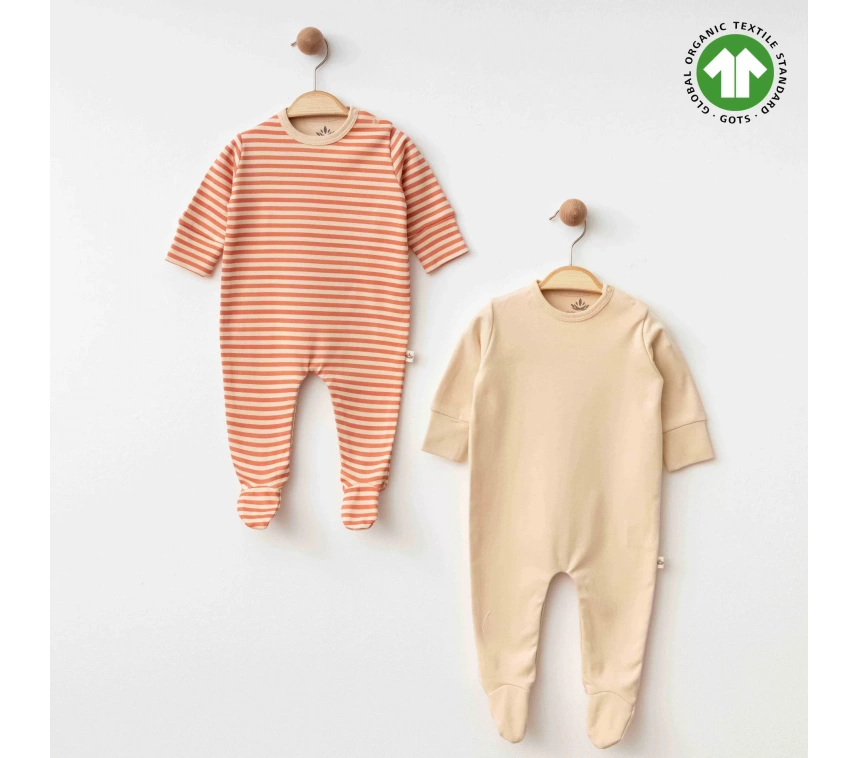 Eslenza Baby Organik 2li Tulum 0048 Bej
