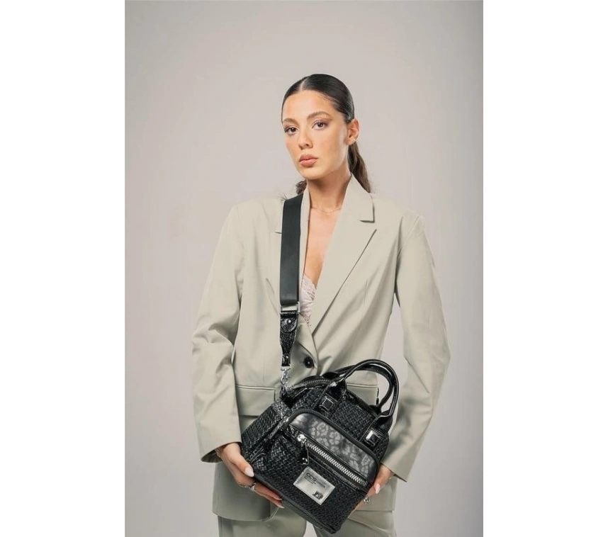 Ewal Siyah Cilt Kol Ve Omuz Çantası